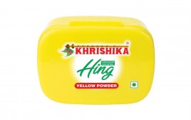 Khrishika Hing Yellow Powder   Plastic Container  200 grams